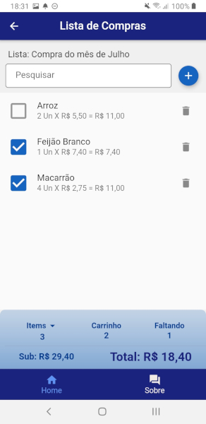 Lista de Compras